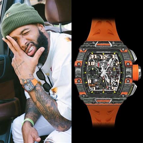 is obj sponsored by richard mille|The Watches of Odell Beckham Jr. .